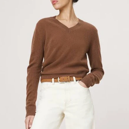 Banana Republic Women's Lightweight Cashmere V-Neck Sweater