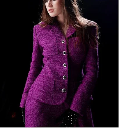 JOOSOOLOO Tweed Jacket