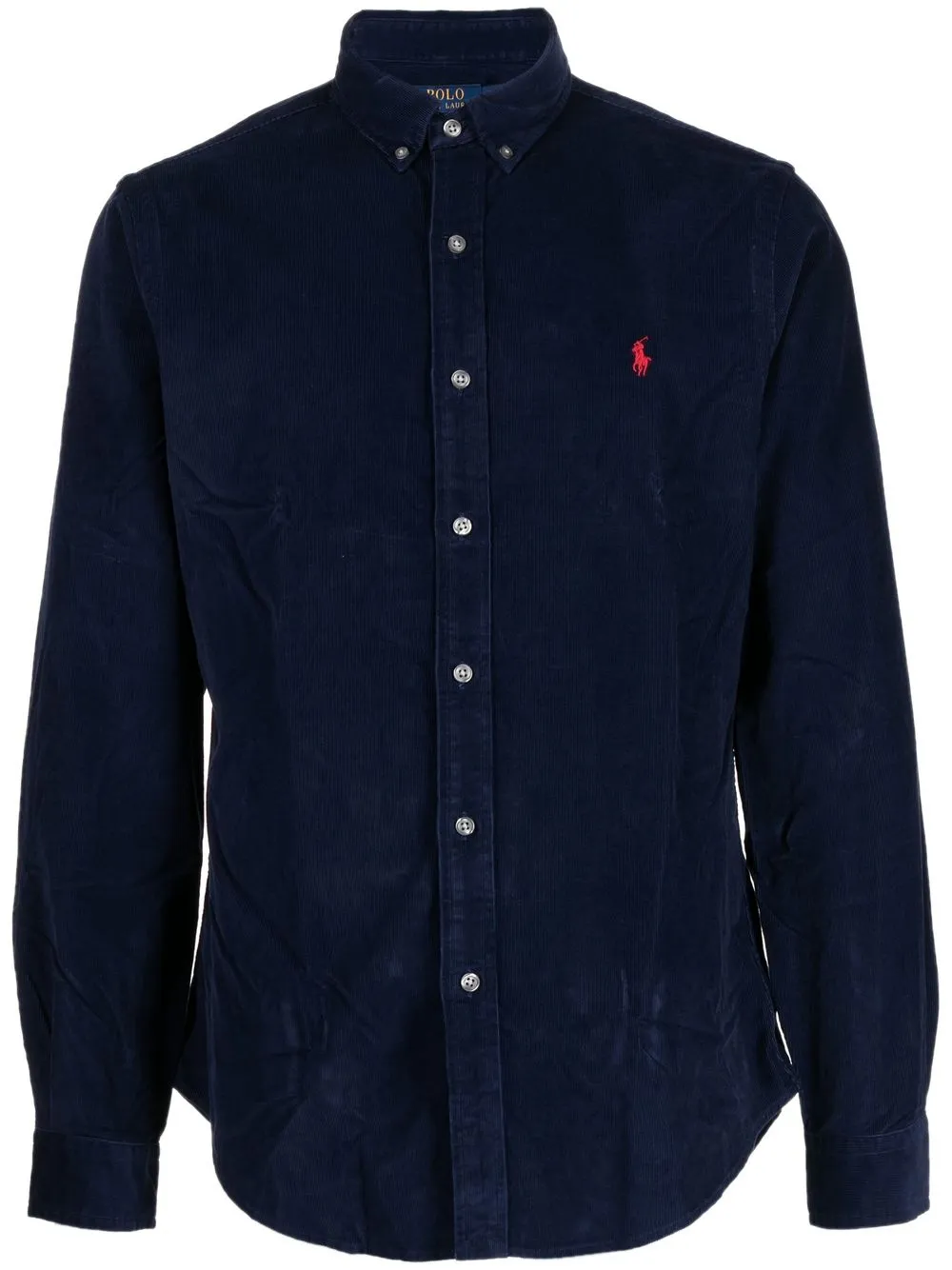 Long-sleeved Corduroy Shirt