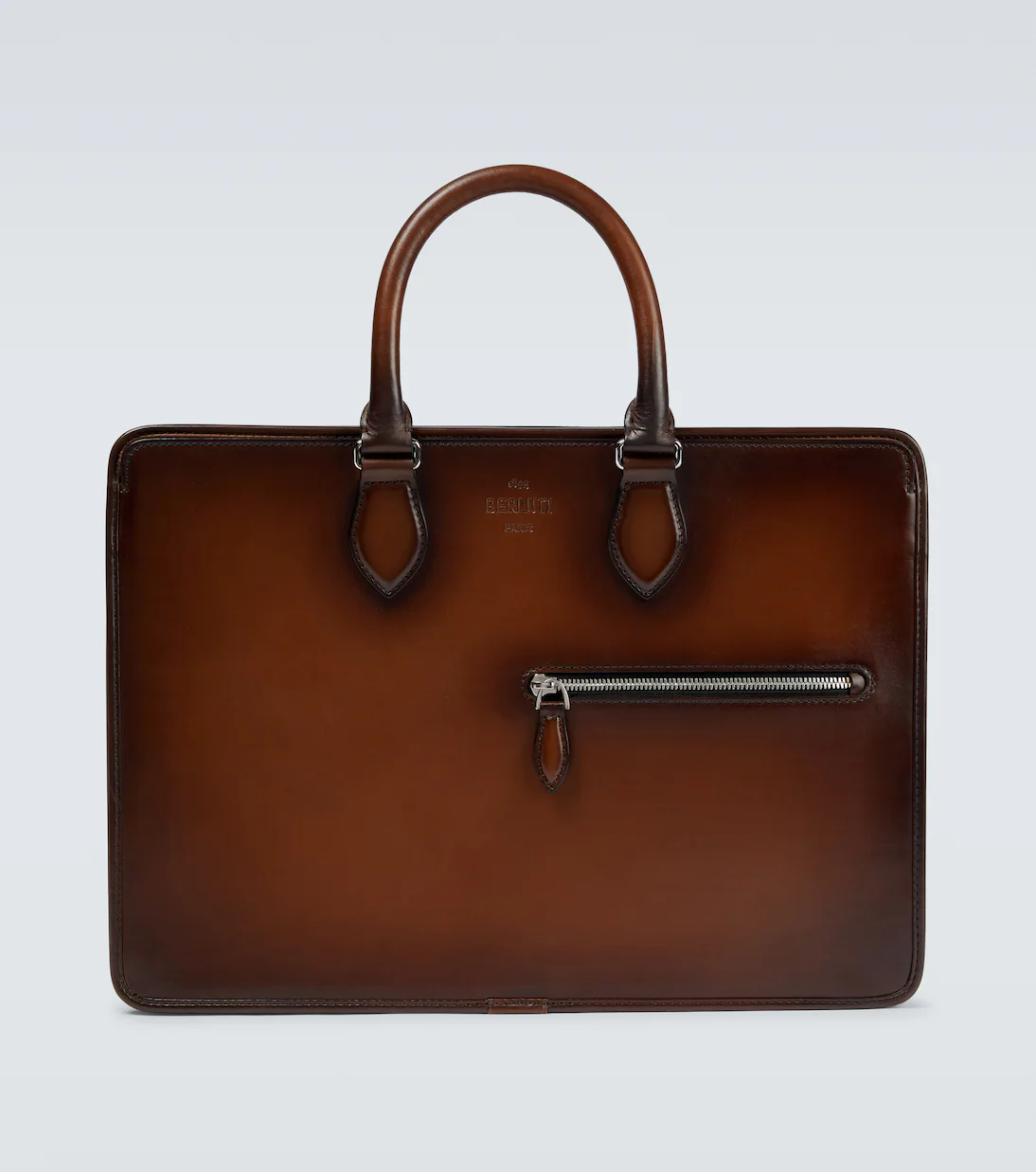 Un Jour Leather Briefcase