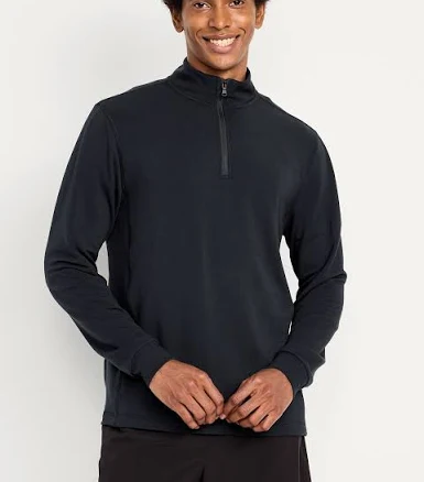 Old Navy Men's Recharge Knit Quarter-Zip Pullover