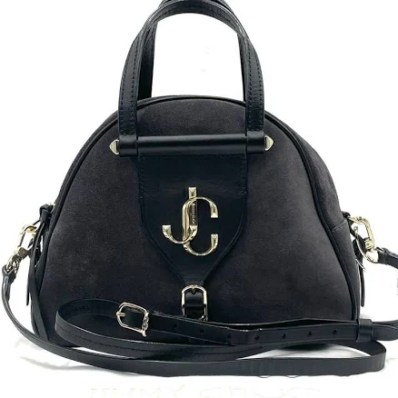 Jimmy Choo Varenne Calf Leather Bowling Bag