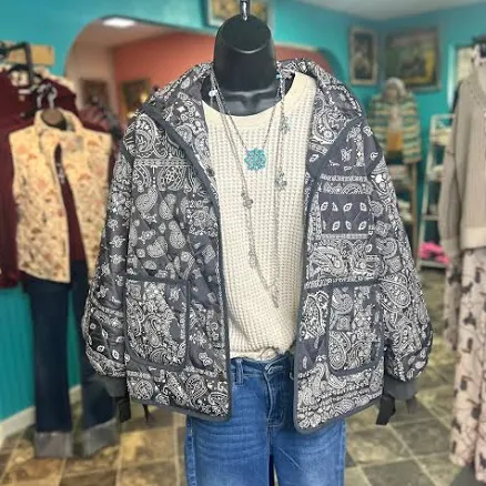 Bandana Quilted Jacket