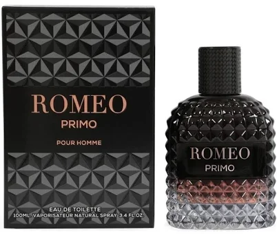 Romeo Primo Men's Designer Edt Cologne Spray