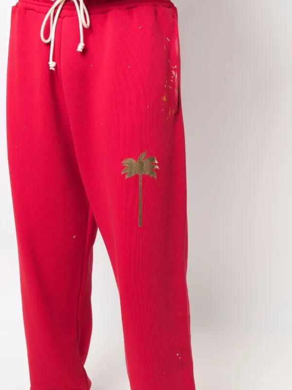 Palm Tree-print Track Pants