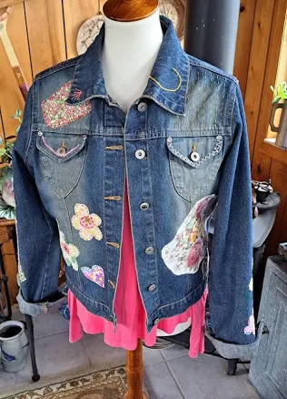 Patchwork Denim Jacket