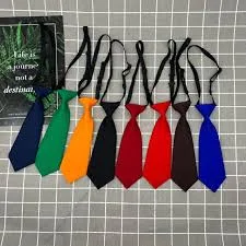 Prodigy - Plain Short Pre Tied Neck Tie