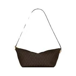 SAINT LAURENT Men's Le Monogramme Crossbody Bag in Cassandre Canvas