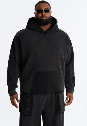 Fashion Nova Men's Oversized Cargo Hoodie