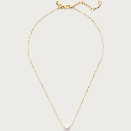 J.Crew Women's Pearl Chain Necklace