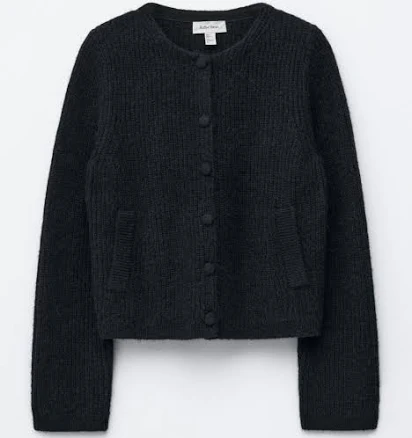 & Other Stories Rib-Knit Cardigan