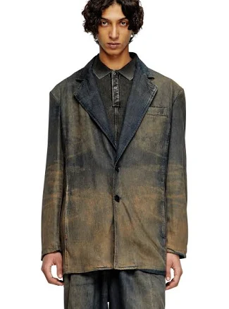 Diesel Oversized Denim Blazer