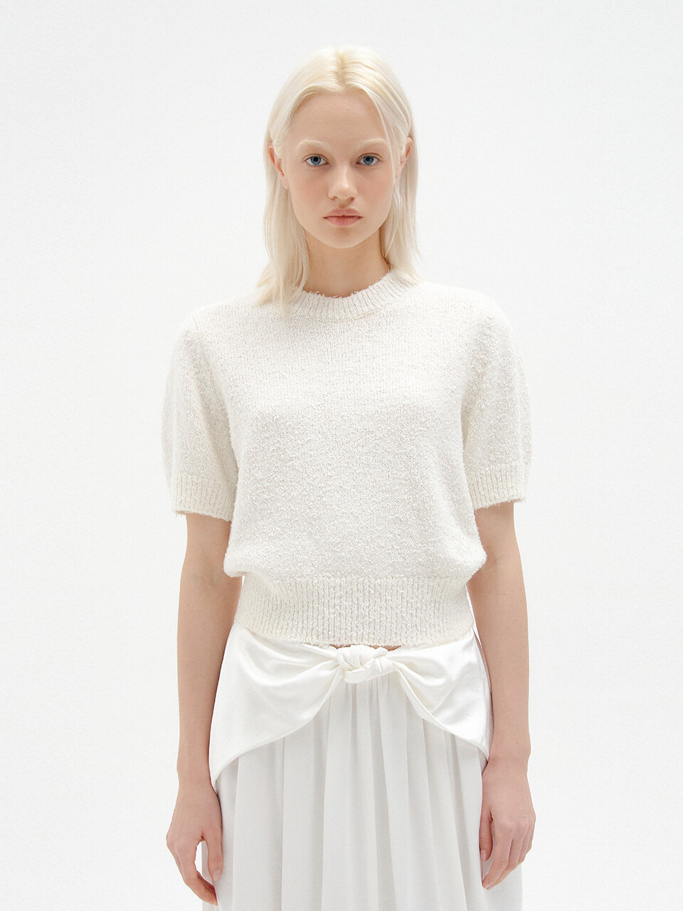 Short Sleeve Knit Top