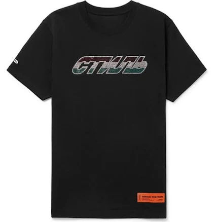 Heron Preston Crystal Embellished CTNMB T-Shirt Black/Multicolor