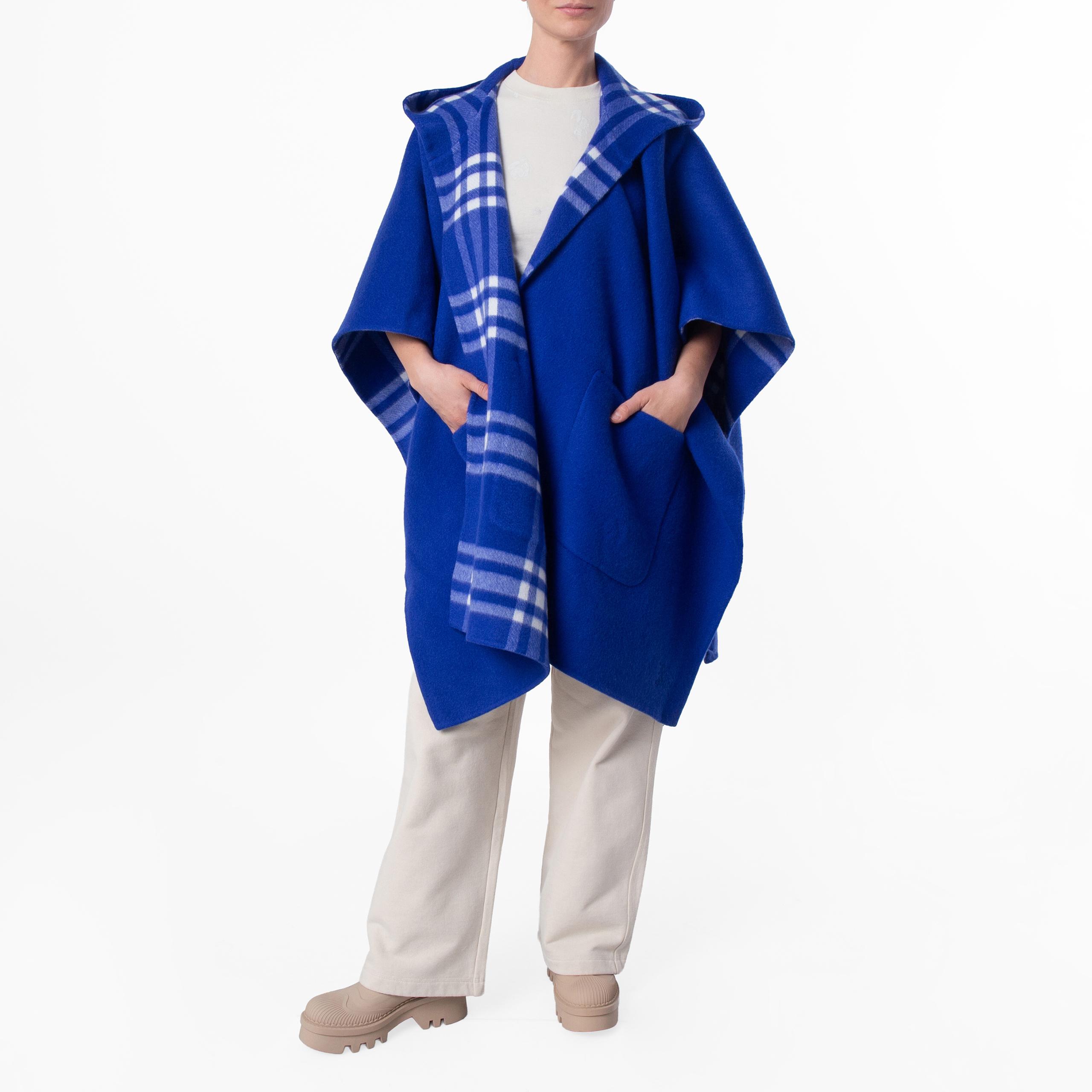 Reversible Check Cape