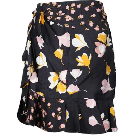 Self Portrait Floral-Print Mini Skirt