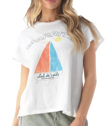 Biarritz France Sailboat Tee