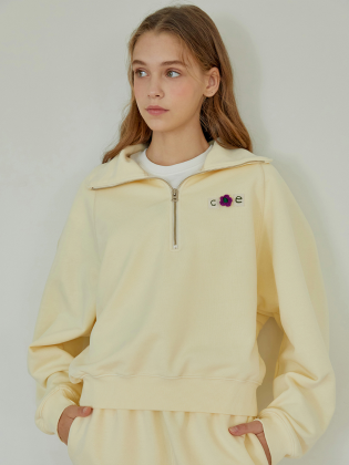 Coe Flower Half-Zip