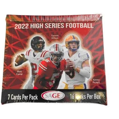 2022 Sage High Series Football Hobby Box