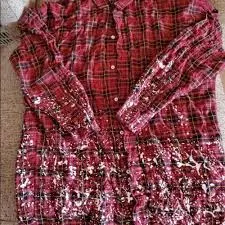 Palm Angles paint splatter print check shirt.