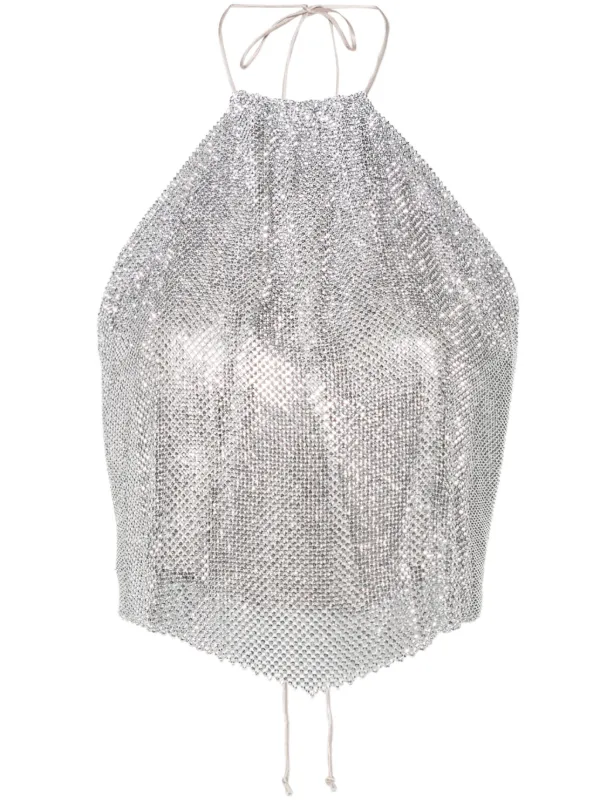 Chainmail Halterneck Top