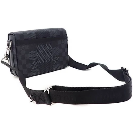 Louis Vuitton 2010-2026 Damier Graphite Trio Messenger Shoulder Bag