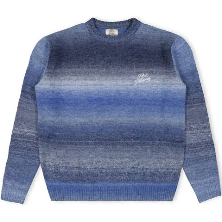 Mohair Gradient Knit Sweater