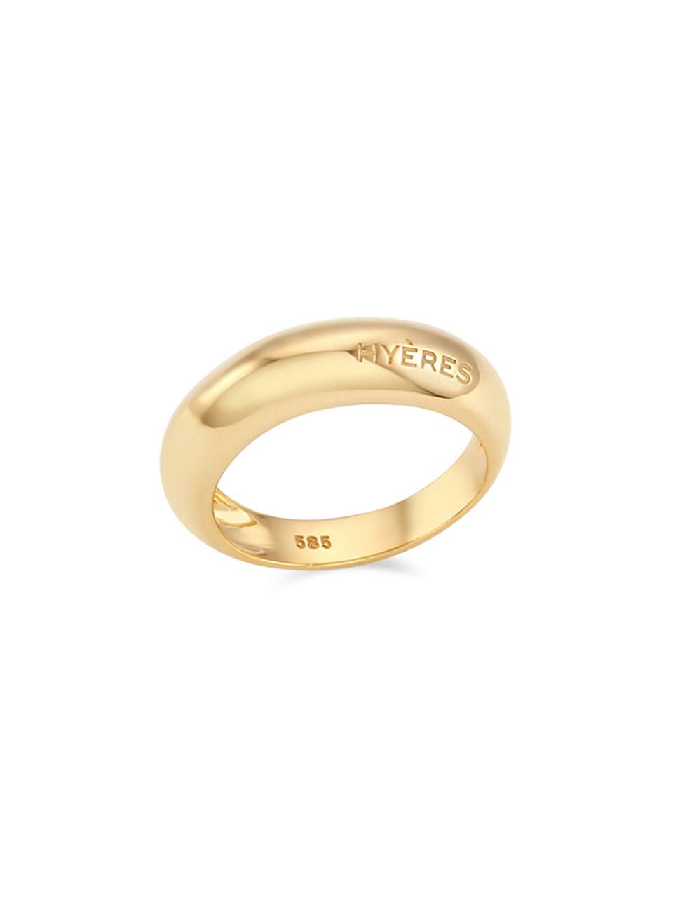 Champagne Moon 14K Chunky Ring M_Yellow Gold