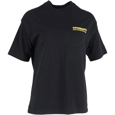 Vetements Women's Oversized Logo-Print T-Shirt