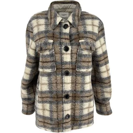 Isabel Marant Étoile Gastoni Checked Shirt Jacket