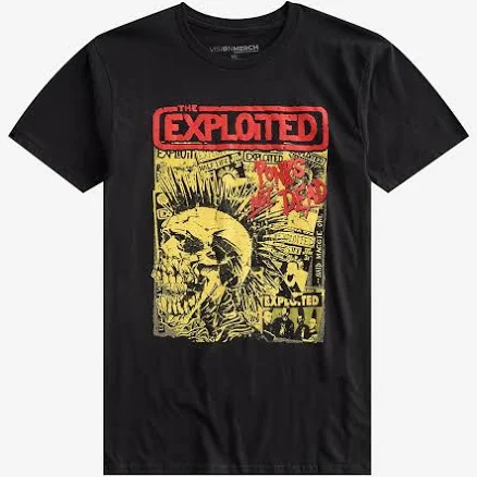 The Exploited Punk's Not Dead Graphic T-Shirt