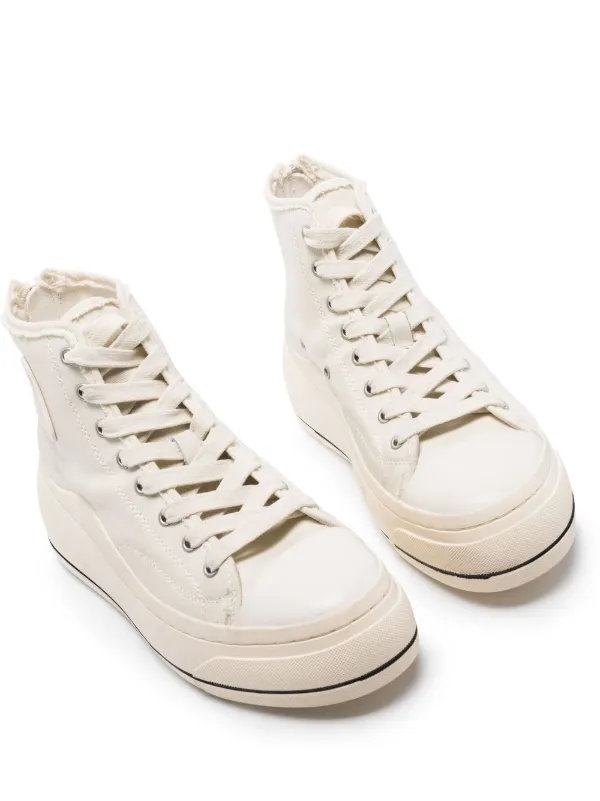 Side Logo-patch High-top Sneakers