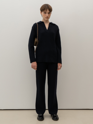 Flare Knit Pants