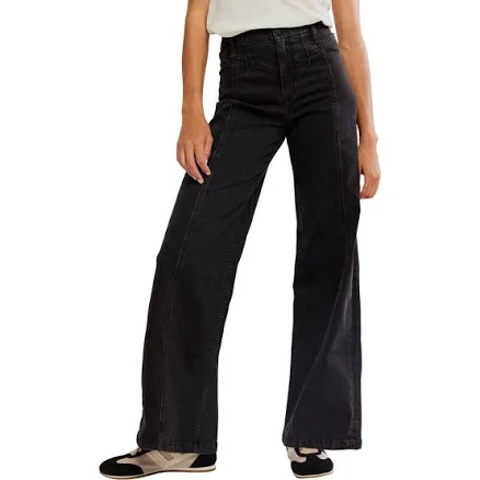 Free People Women's Libre Wide Leg Jeans