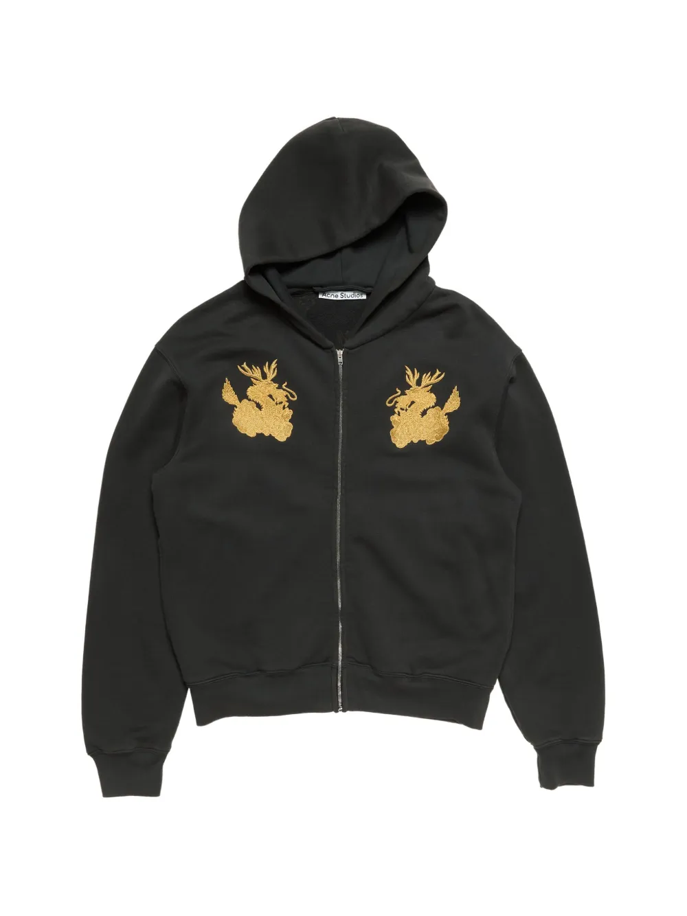 Reverse Label Patch Hoodie