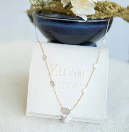 14k Gold Moonlight Pendant Necklace