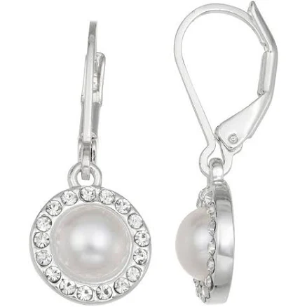 Women's Simulated Pearl Drop Earrings