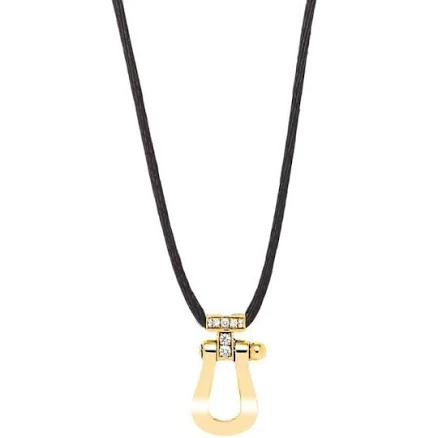 FRED Women's Force 10 18K Yellow Gold Diamond Pendant