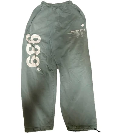 939 Archive Sweatpants Kpop M/l Dance Run Sport Gym Comfort Fleece