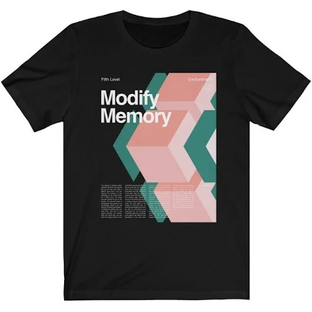Dungeons and Dragons Modify Memory T-Shirt