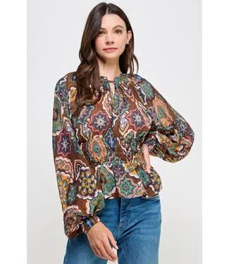 Ellie V-Neck Blouse
