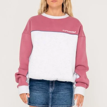 Polar Popped Panelled Crew Fleece