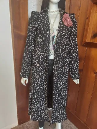 Floral Cady Trench Coat