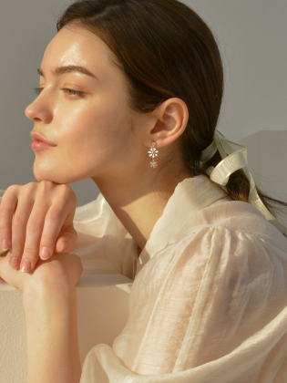 Be Like the Flower Earrings