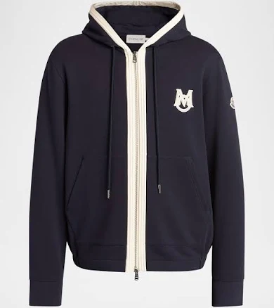 Moncler Men's Cotton Zip-Up Hoodie