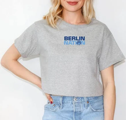 Olentangy "Berlin Nation" Champion Boxy Fit Crop Tee