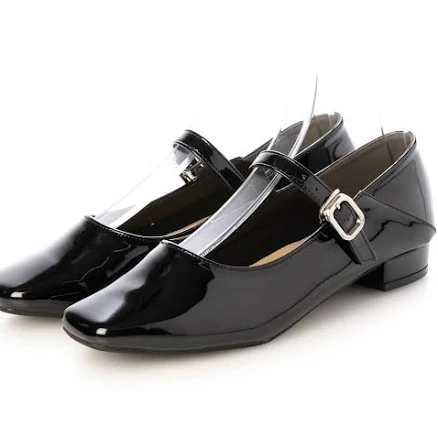 MiniA MiniA All-weather Enamel Strap Pumps