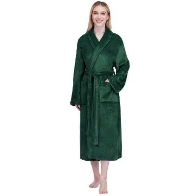PAVILIA Women's Fleece Plush Fluffy Fuzzy Robe