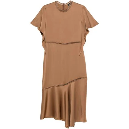 Fabiana Filippi Gathered-detail Midi Dress | Women | 46 IT