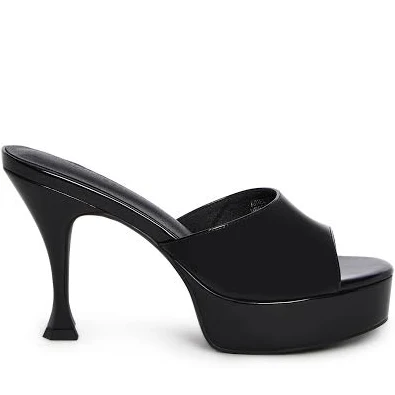 Lush Evenings Platform Heels BLACK / US 6